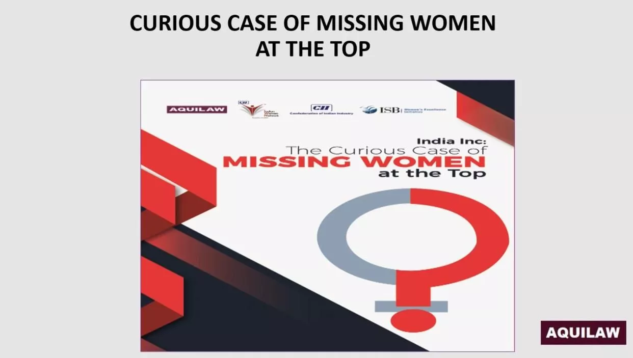 Our Partner Sucharita Basu spoke & presented on the “Curious Case of Missing Women at the Top...