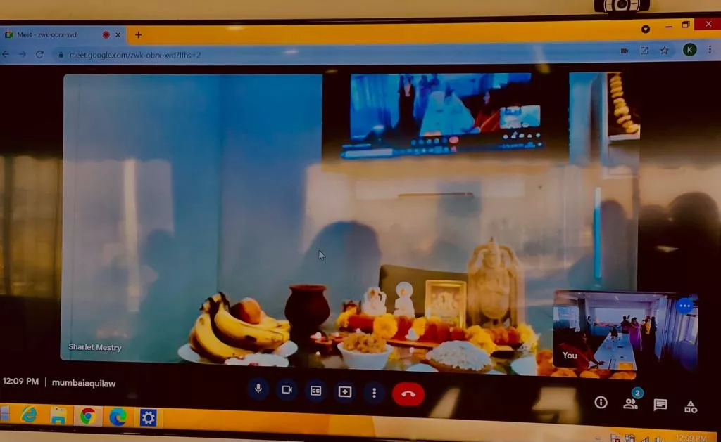Diwali celebrations in our offices connected virtually