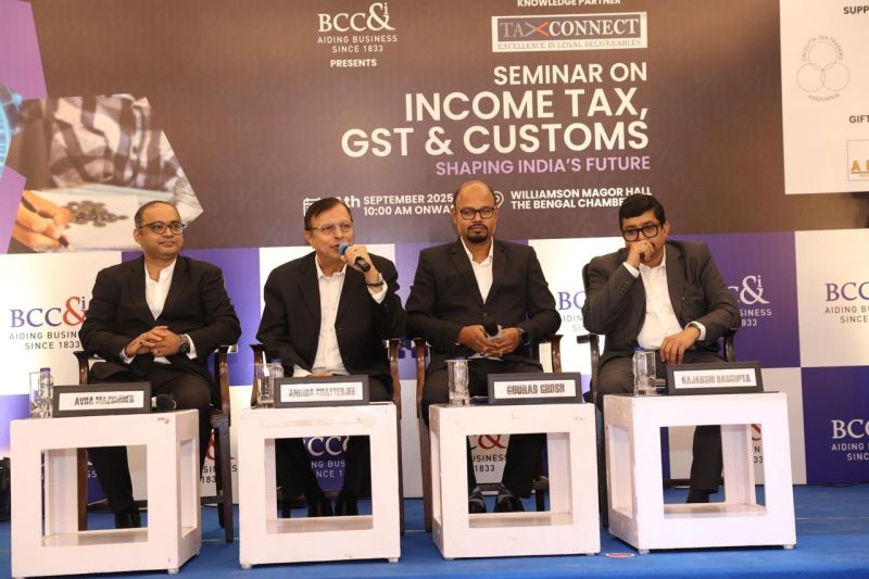 Mr. Rajarshi Dasgupta, Executive Director-Tax, AQUILAW, was a distinguished speaker at the Seminar on Income Tax, GST & Customs: Shaping India’s Future, organized by BCC&I and Tax Connect.
